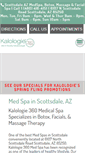 Mobile Screenshot of kalologie-hiltonvillage.com